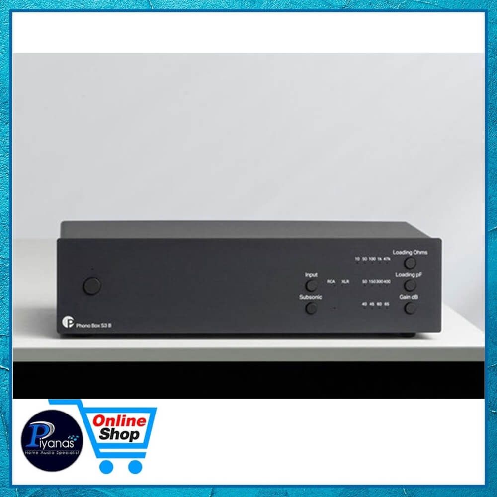 โฟโนปรีแอมป์ PROJECT : PHONO BOX S3 B (BLACK)